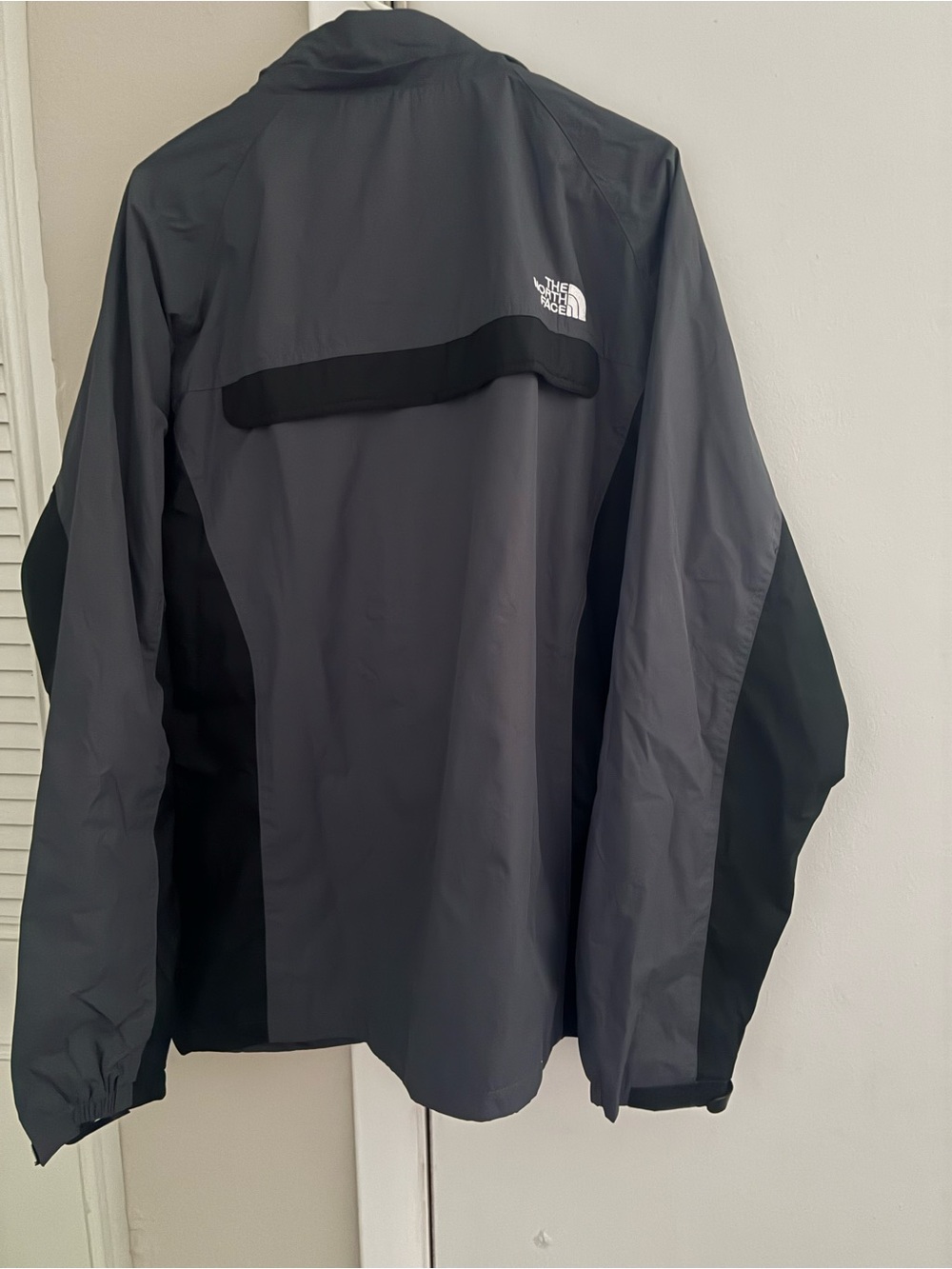The North Face Men’s Charcoal and Black Raincoat - Picture 2 of 4